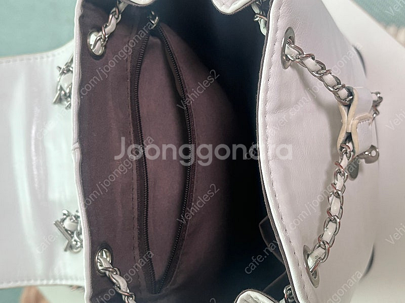 여성 미니 체인 백팩--1