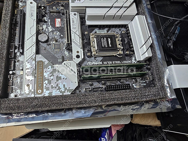 애즈락x670e 스틸래전드 + sk 5600 ddr5 ...--2