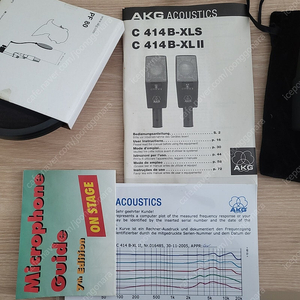 AKG c414b XL2 콘덴서 마이크