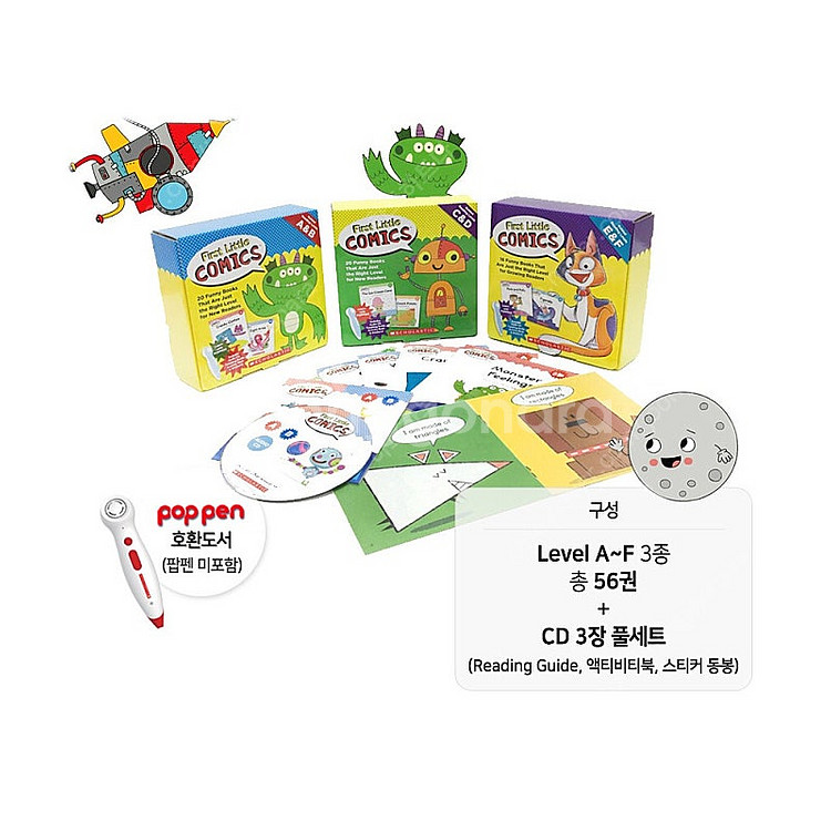 스콜라스틱 퍼스트리틀코믹스 스콜라스틱 리더스--0