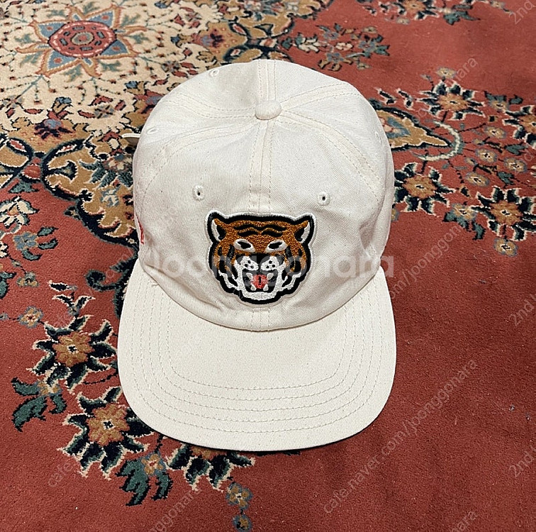 휴먼메이드 타이거 볼캡 에크루--0