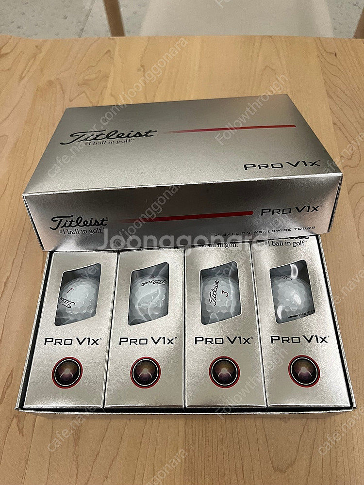 타이틀리스트 신형 pro v1x 골프공 팝니다--1