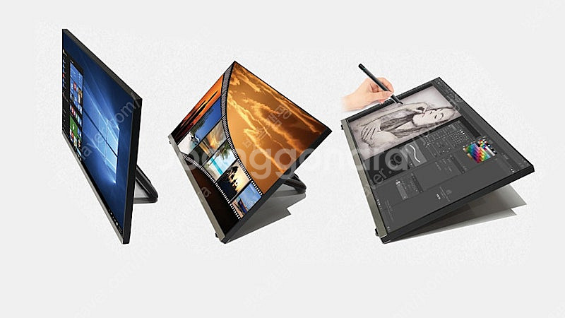 22인치 일체형 테블릿PC 휴대용 터치PC window...--2