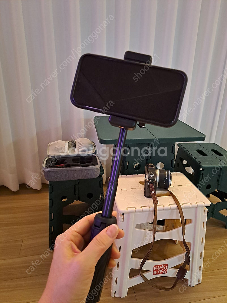 스몰리그 휴대폰 삼각대 키트(블랙) vk-50--3