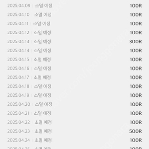 신백리워드 6600포인트->3300원