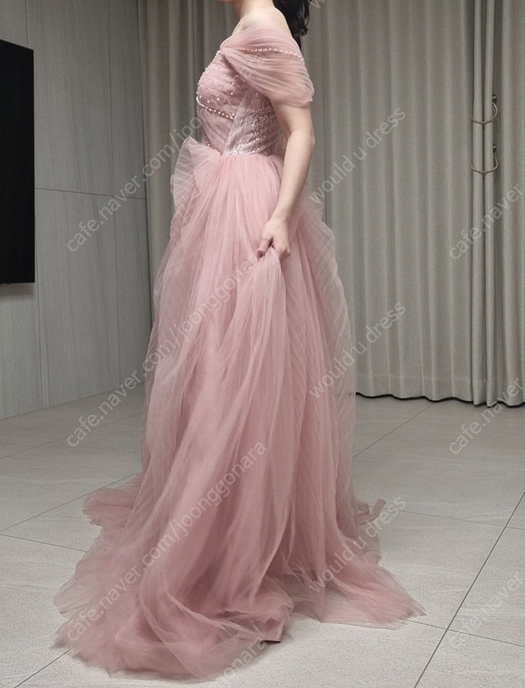 유색드레스 새상품(셀프웨딩, 유색웨딩드레스, 촬영드레스 이미지