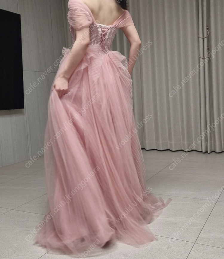 유색드레스 새상품(셀프웨딩, 유색웨딩드레스, 촬영드레스 이미지