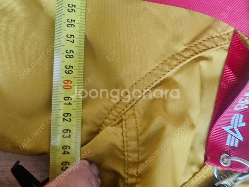 알파 인더스트리 플라이트 봄버 자켓 3xl 오버핏--4
