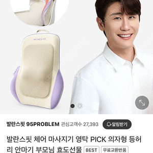 발란스핏 체어마사지기(미개봉/새상품)