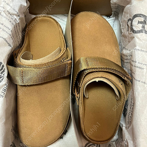 미국 어그 UGG 여성 골든스타 클로그 체스트넛 정품 새상품