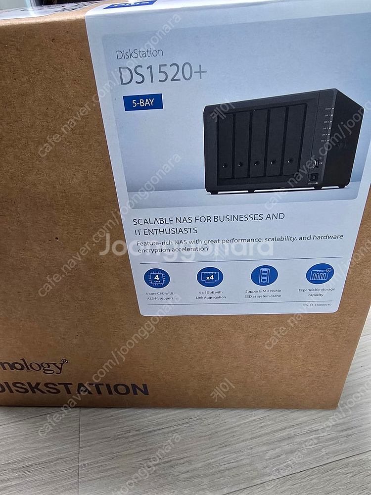 Synology 시놀로지 DS1520+ 풀박 팝니다 (...--0