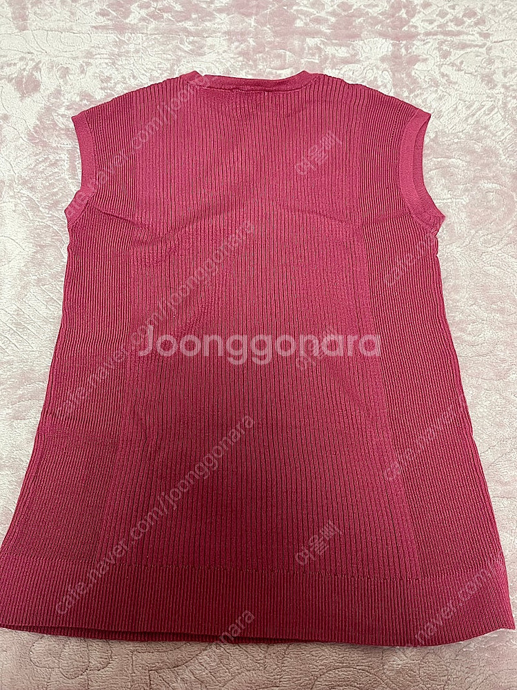 66 J by 제이바이 니트 조끼 나시 슬리브리스 베스...--1
