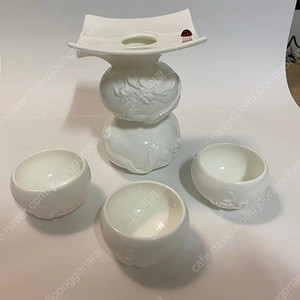 LIULI 본차이나 술병 술잔 세트 (4P)