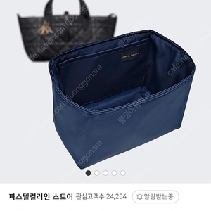 디올 뚜주흐 스몰 토트 이너백 사몰가 백앤센스