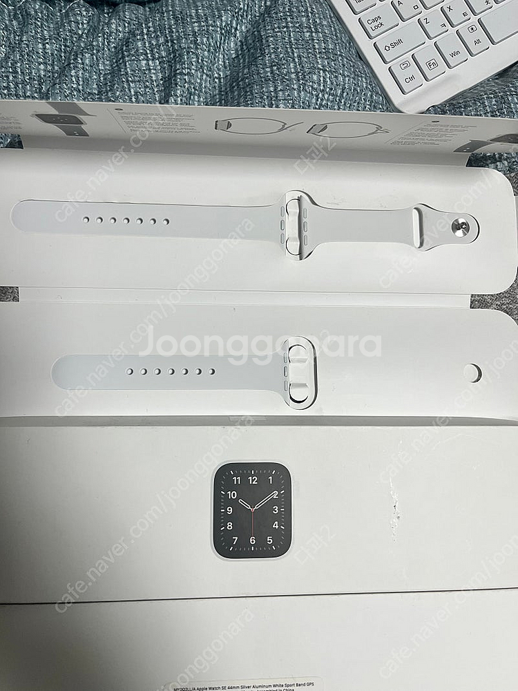 애플워치 se 44mm 실버그레이--0