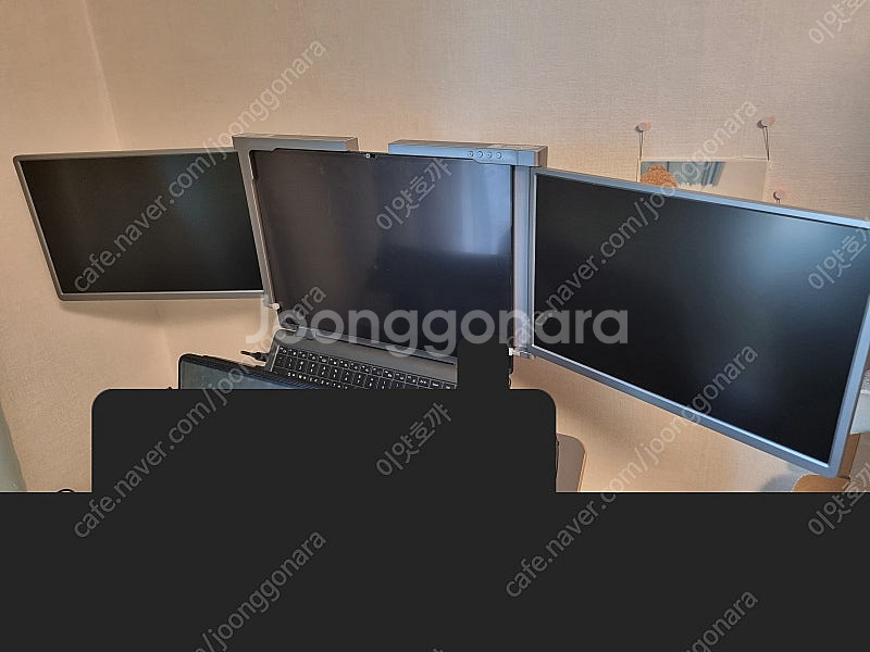 에스앤코 노트북 트리플 보조 모니터 S500--1