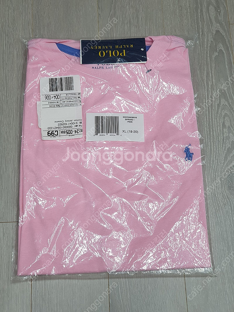 폴로 랄프로렌 크루넥 반팔 티셔츠 새상품--0