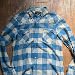 [M] RRL(더블알엘) 플래드 웨스턴 셔츠 이동휘 김원중 변요한 셔츠