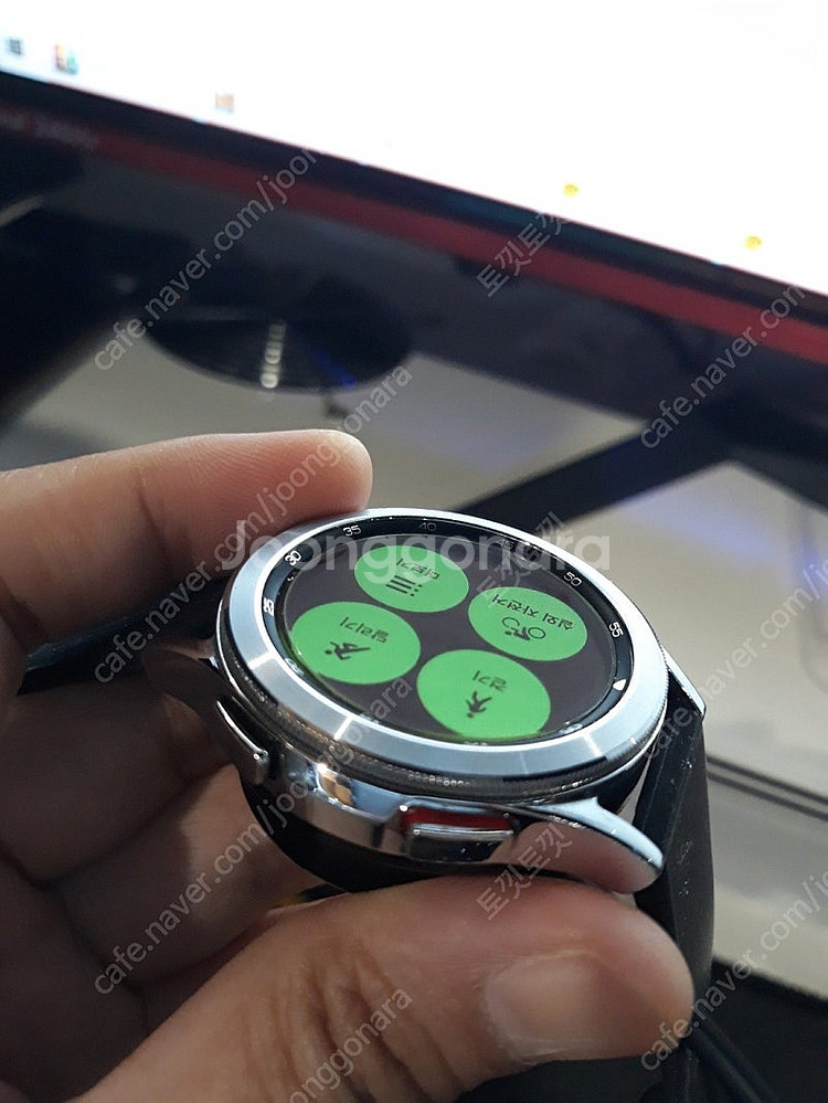 갤럭시워치4 클래식 40mm 블루투스용 정품 충전케이블...--0