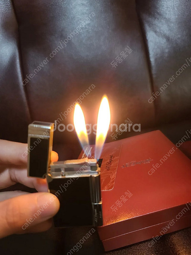 [풀세트] 듀퐁라이터 라인2 ca18787 쌍불 블랙래...--2