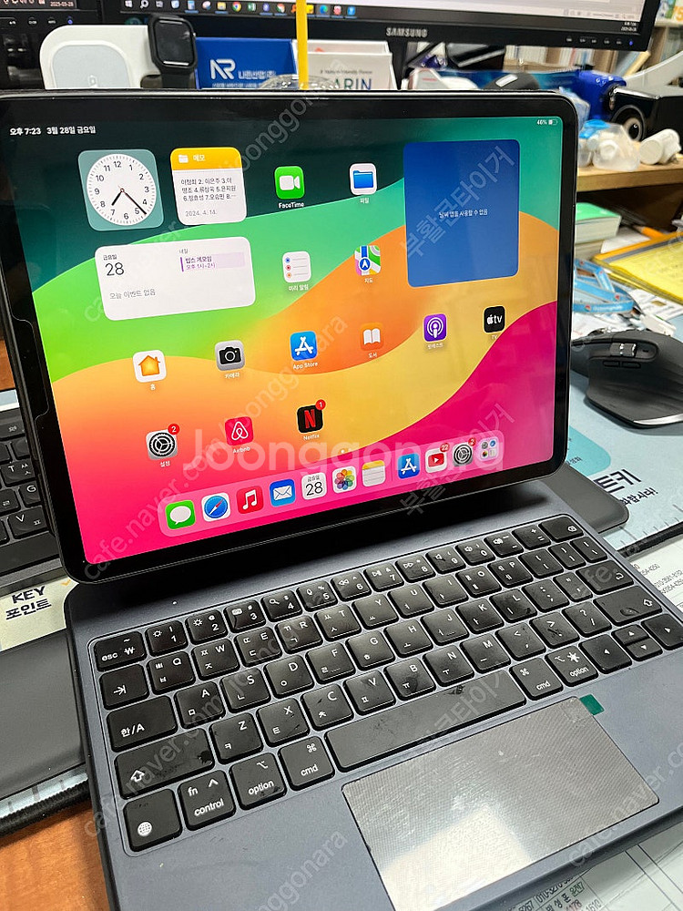 아이패드 프로 11인치(3세대)128g 와이파이모델 m...--0