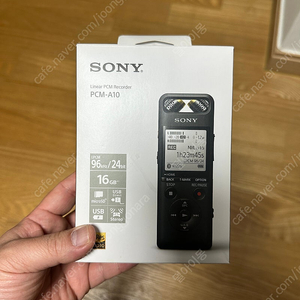 소니 보이스레코더 SONY PCM-A10 팝니다. 입문용 유튜버 마이크 ASMR 마이크 입니다.