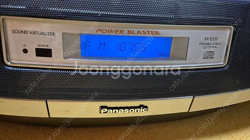 파나소닉 RX-ED50 포터블 스테레오 카세트--1