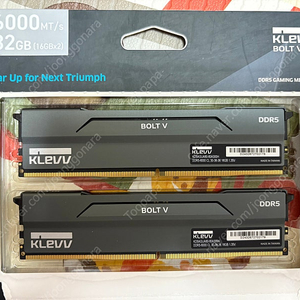 클레브 DDR5 6000 CL30 BOLT V 32gb