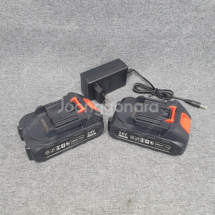 KC인증 24V 6인치 체인톱 + 베터리 2개 (미사용...--3