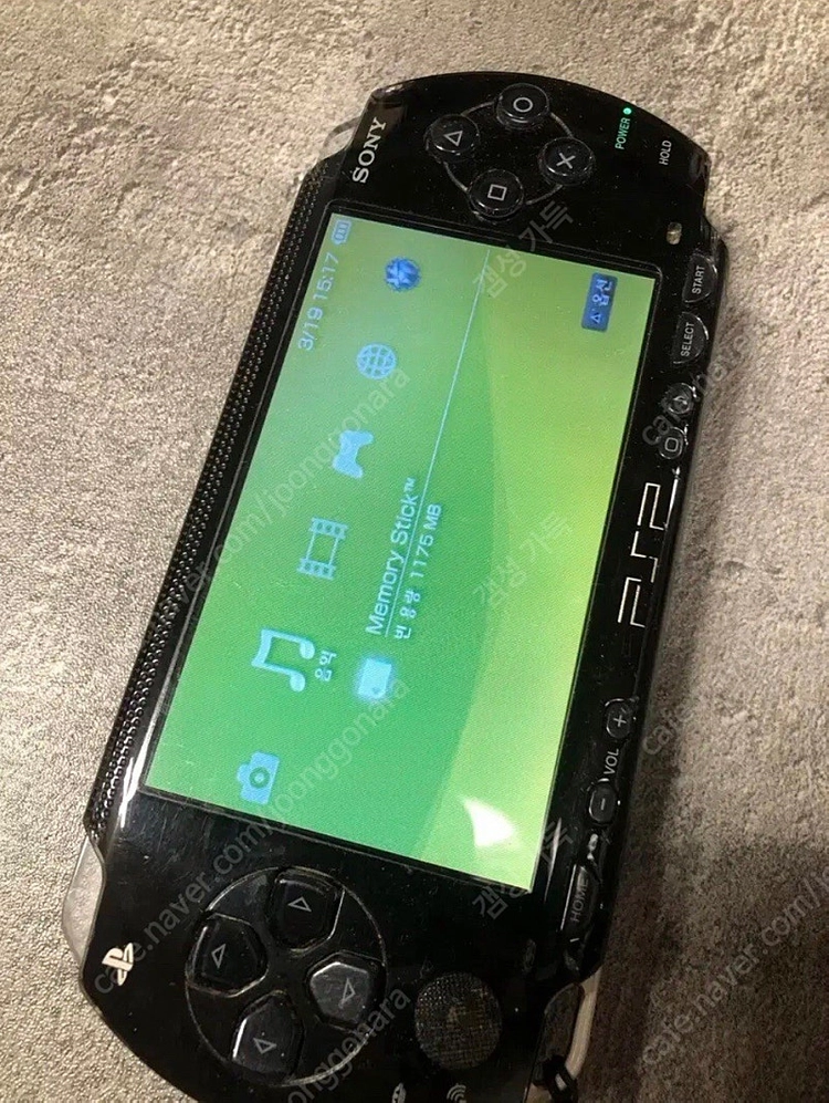 소니 PSP 1005 블랙 이미지