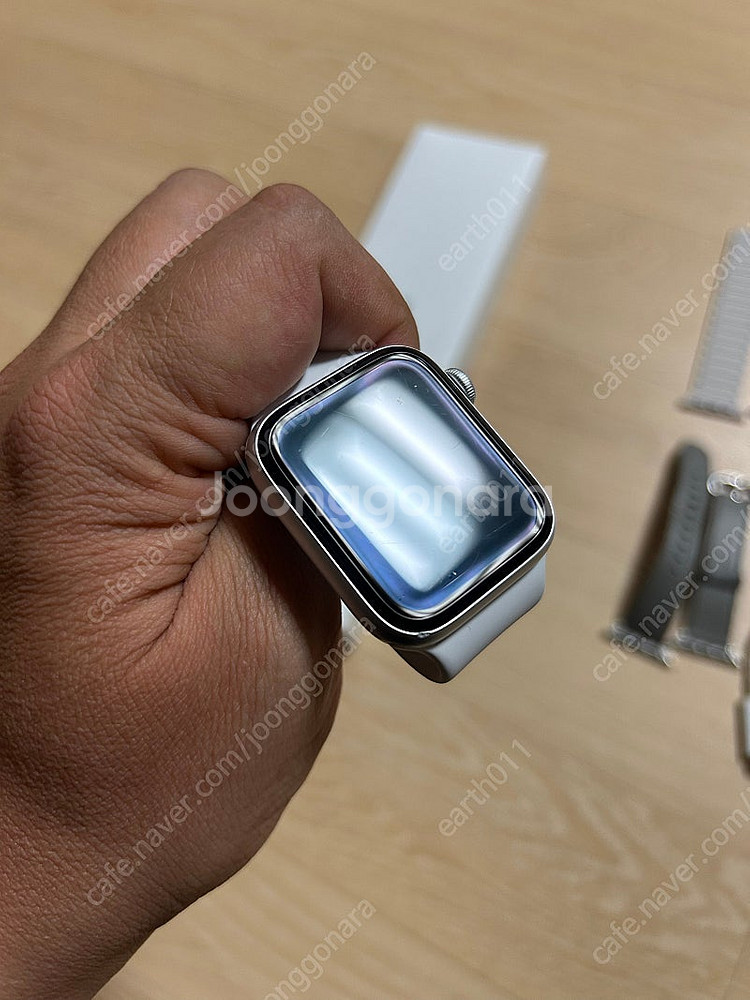 애플워치 SE2 실버--1