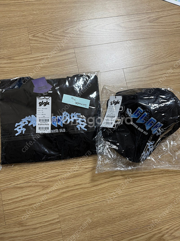 Glgk 번개티셔츠+모자--0