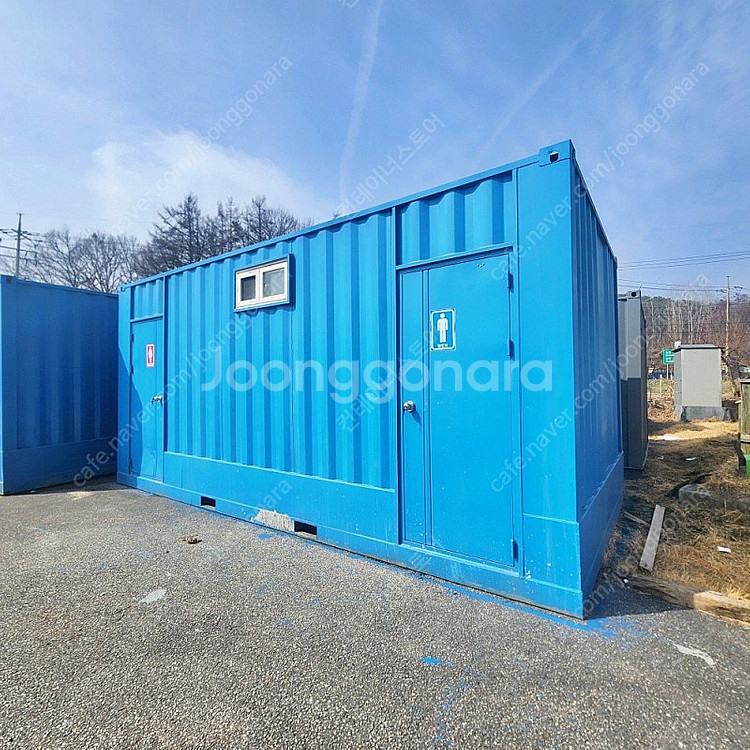 경기 여주 중고 컨테이너 포세식 화장실 – A급 상태,...--2