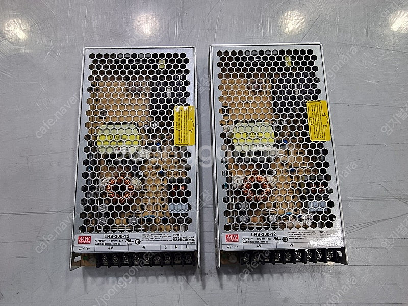 민웰 200w 12v 17A 파워써플라이(SMPS) L...--0
