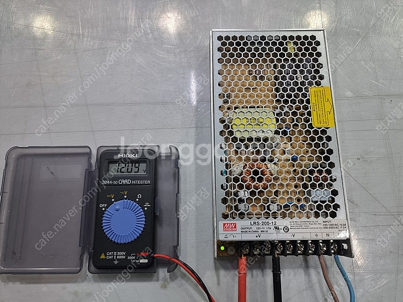 민웰 200w 12v 17A 파워써플라이(SMPS) L...--1