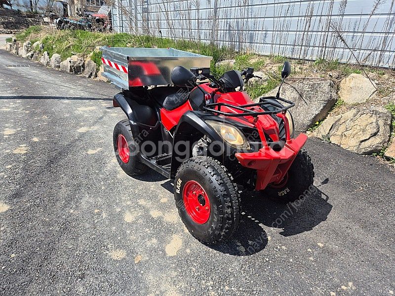 대만제 킴코 중고 MXU300 300cc 4륜 농운기 ...--5