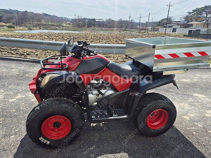 대만제 킴코 중고 MXU300 300cc 4륜 농운기 ...--8