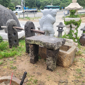 제주도 현무암 물팡