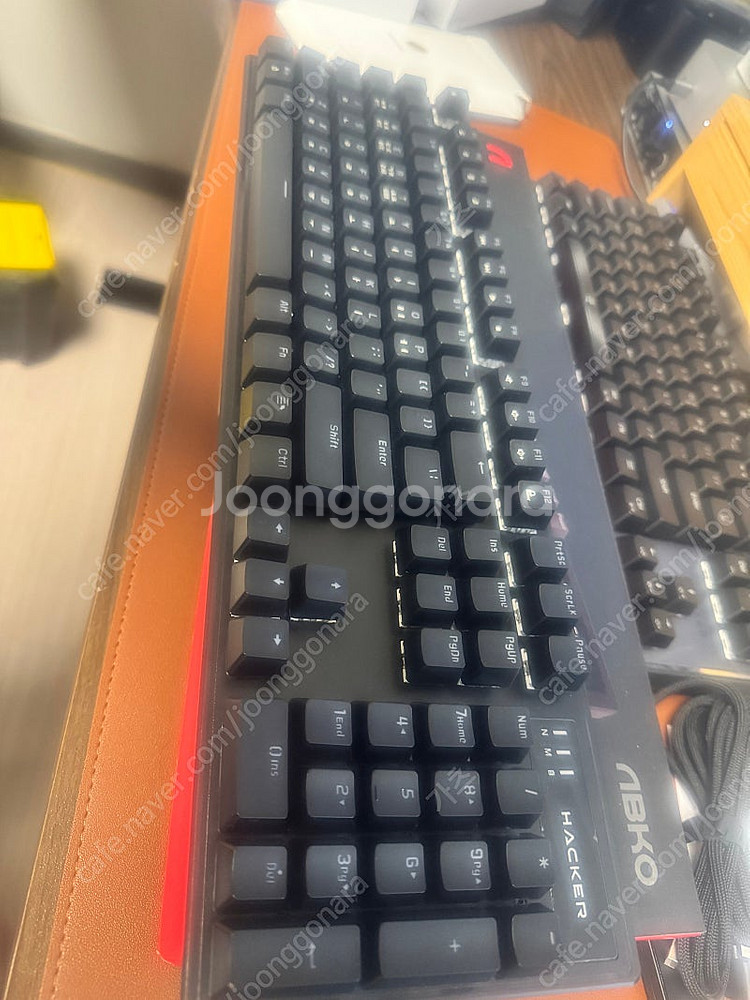 앱코 k561 갈축 키보드 & 한성 tfg g260 u...--1