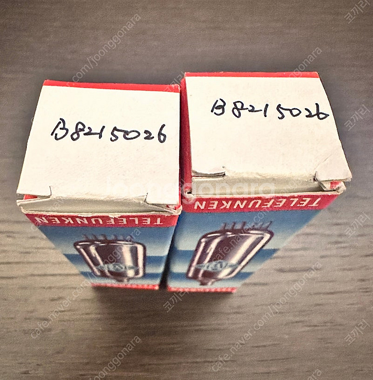 (가격인하) 텔레풍켄 12au7 진공관(미사용품)--5