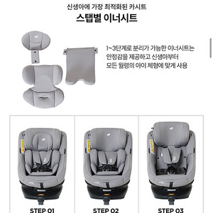 조이 카시트 뉴스핀 360 이너시트 구해요
