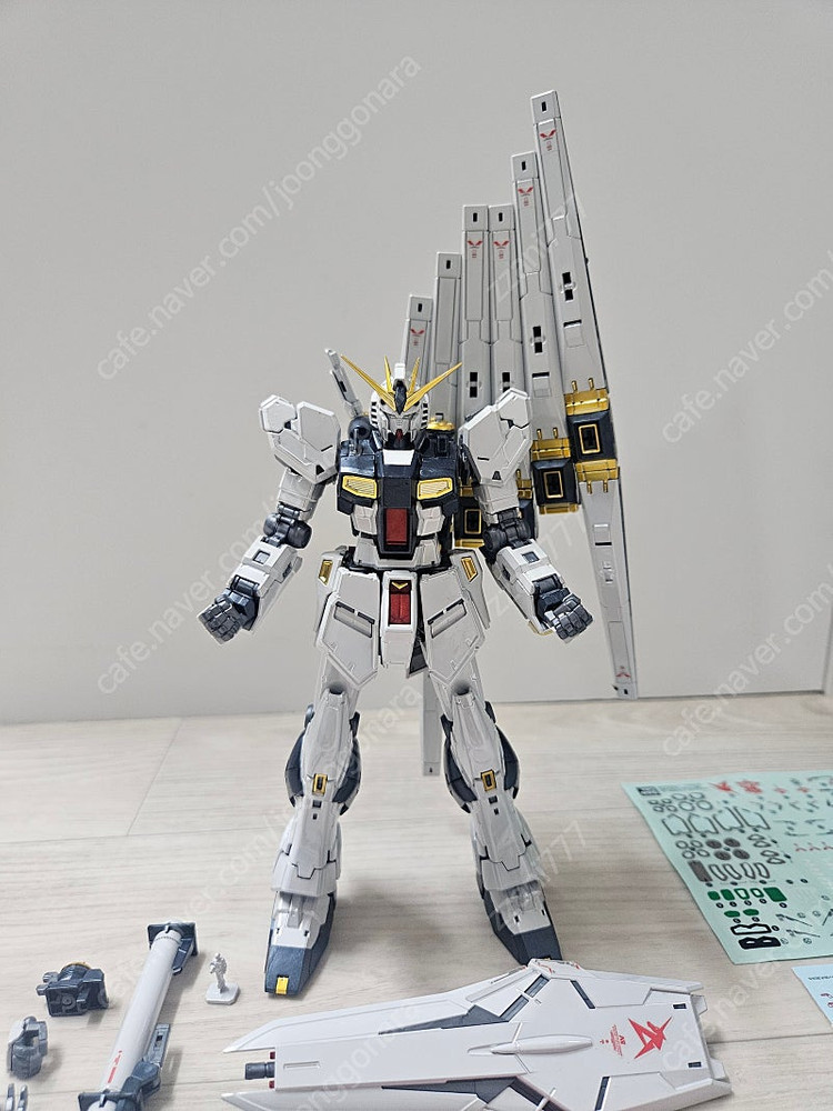 RG 뉴건담 티타늄피니쉬 가조립--0