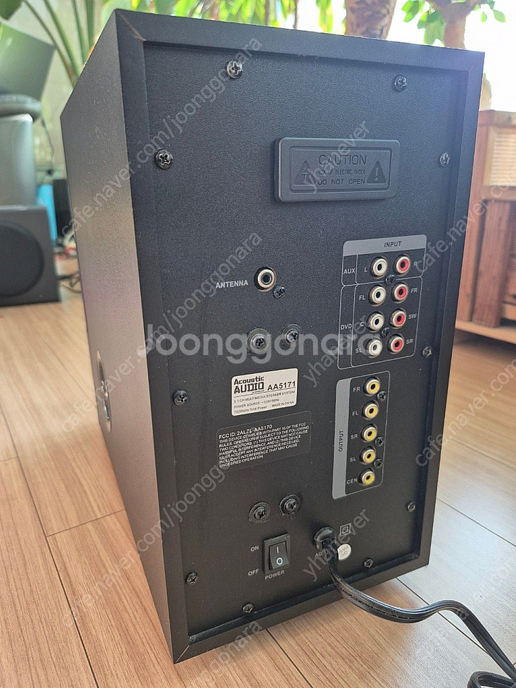 어쿠스틱 5.1채널 700와트 스피커 리모컨 포함--4