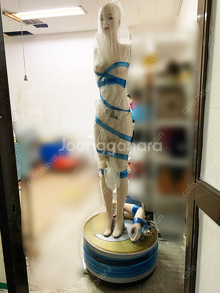 인사하는 마네킹 (홍보 로봇, 오디오 파일 지원)--1