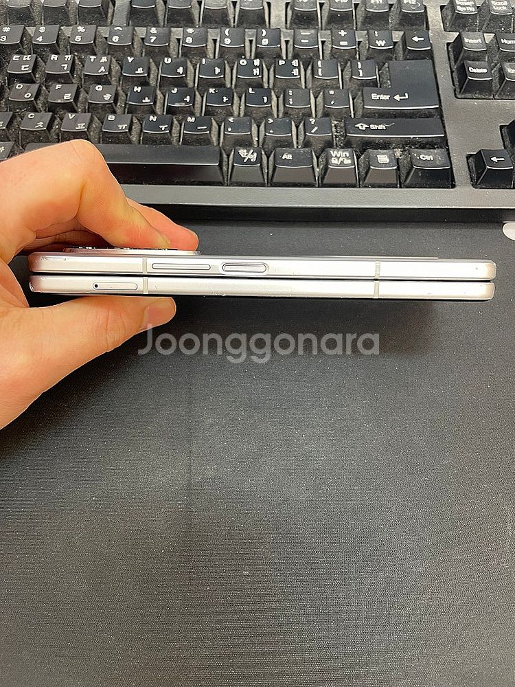 갤럭시Z폴드3 실버 256GB 무잔상 가성비좋은 중고1...--5