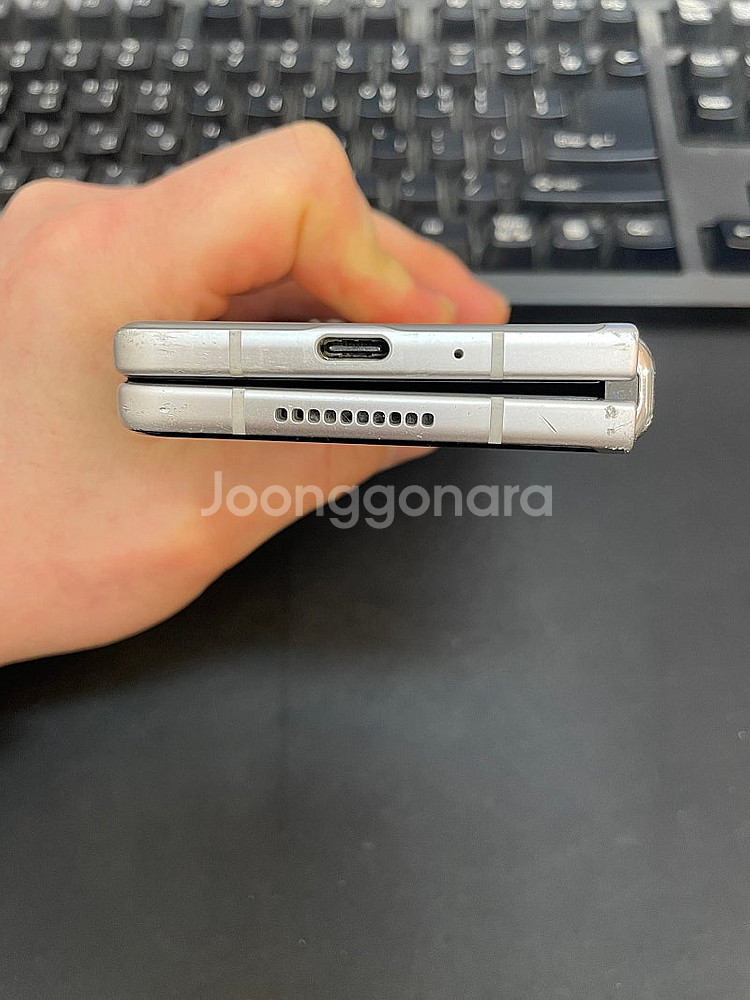 갤럭시Z폴드3 실버 256GB 무잔상 가성비좋은 중고1...--6