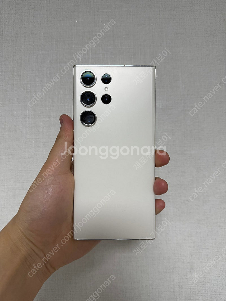 S급) 갤럭시 s23 울트라 512GB 화이트--0