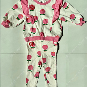 베베드피노 맨투맨 레깅스 튤립 90