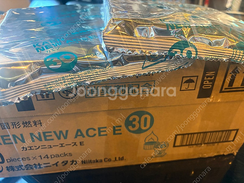 게이넨 고체연료 30g 한박스+ 40개--0