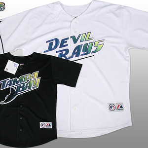 MLB Tempa Bay Devil Rays 야구져지 정품Majestic L(105-110)/XL(110-115) (무료배송)